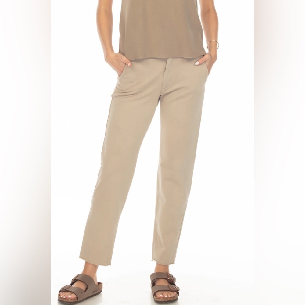 Hello Nite Rava Chino Pants Elastic Waist Pockets